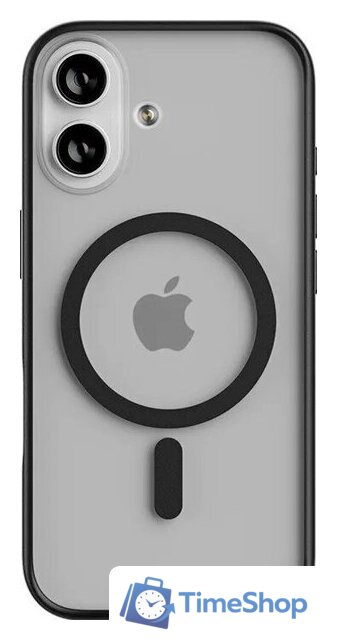 Чехол для телефона uBear Cloud Mag Case для iPhone 17 (черный) - Изображение №2 — Интернет-магазин Time-Shop