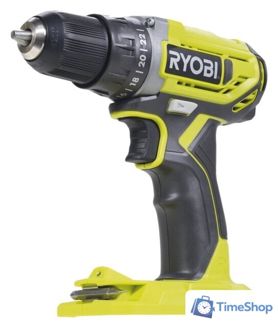 Дрель-шуруповерт Ryobi R18DD2-0 5133003816 (без АКБ) - Изображение №1 — Интернет-магазин Time-Shop