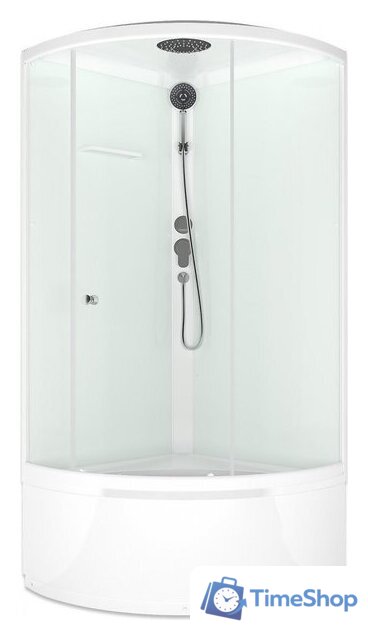 Душевая кабина Domani-Spa Simple 99 High 90x90 DS01Sm99HWCl00-V1.2 - Изображение №1 — Интернет-магазин Time-Shop