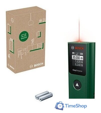 Лазерный дальномер Bosch EasyDistance 20 0603672AZ0 - Изображение №1 — Интернет-магазин Time-Shop