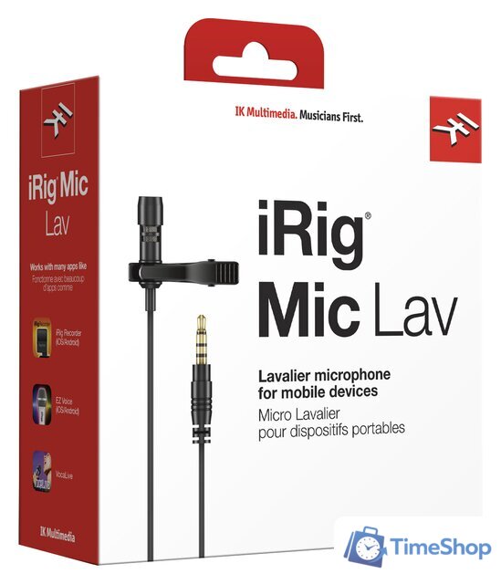 Проводной микрофон IK Multimedia iRig Mic Lav - Изображение №5 — Интернет-магазин Time-Shop