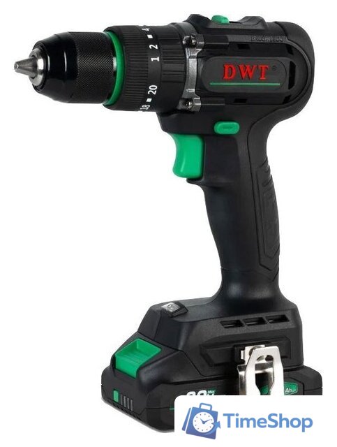 Ударная дрель-шуруповерт DWT ASBP-20 DNG-2 BMC (с 2-мя АКБ, кейс) - Изображение №1 — Интернет-магазин Time-Shop