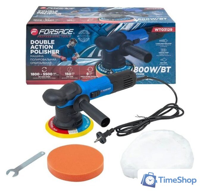 Эксцентриковая шлифмашина FORSAGE F-WT03129 - Изображение №1 — Интернет-магазин Time-Shop