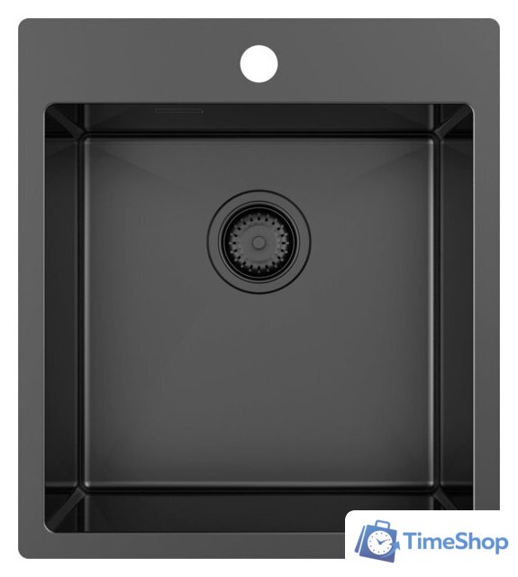 Кухонная мойка ZorG ZRN 5045 Premium PVD Gunblack - Изображение №1 — Интернет-магазин Time-Shop