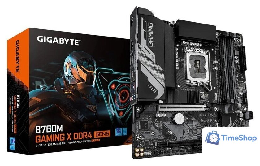 Материнская плата Gigabyte B760M Gaming X DDR4 Gen5 - Изображение №4 — Интернет-магазин Time-Shop
