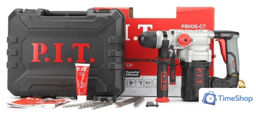 Перфоратор P.I.T. PBH26-C7 (кейс) - Изображение №20 — Интернет-магазин Time-Shop