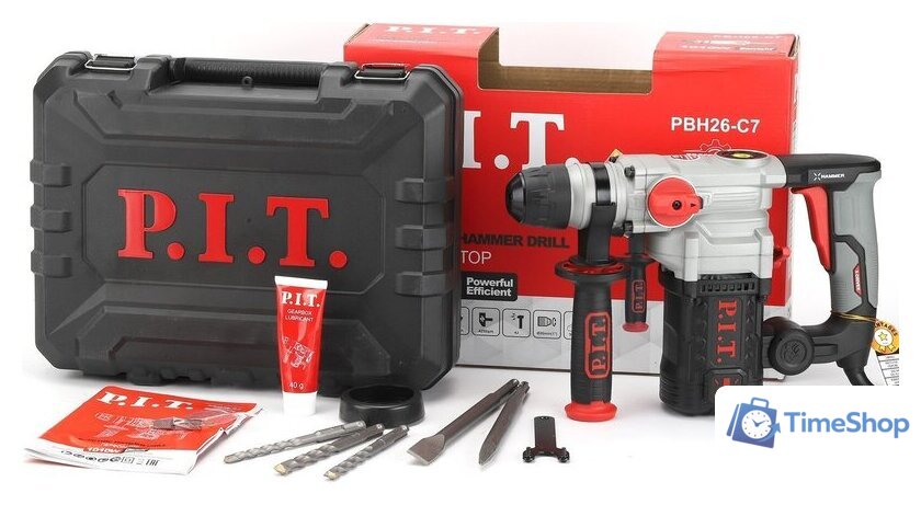 Перфоратор P.I.T. PBH26-C7 (кейс) - Изображение №19 — Интернет-магазин Time-Shop