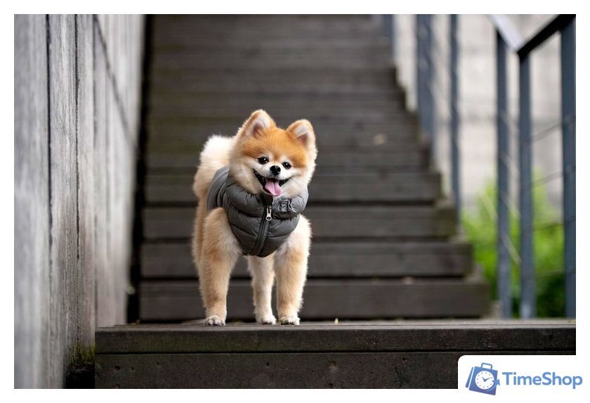 Жилетка для животных Puppia Vest A PAPD-JM1670-GY-L (серый) - Изображение №3 — Интернет-магазин Time-Shop