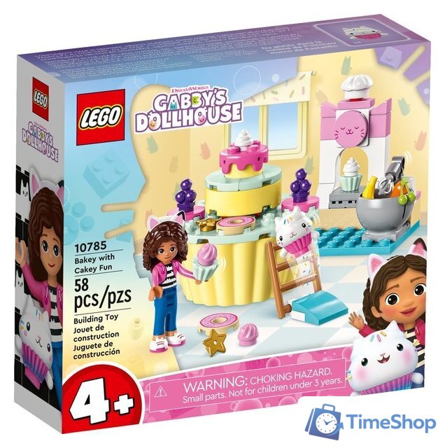 Конструктор LEGO Gabby's Dollhouse 10785 Веселье Бейки с Кейки - Изображение №1 — Интернет-магазин Time-Shop