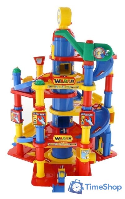 Паркинг Полесье Паркинг 7-уровневый с автомобилями 37848 - Изображение №1 — Интернет-магазин Time-Shop