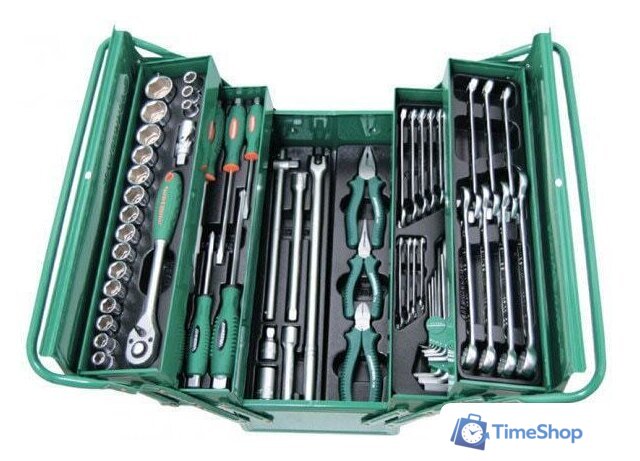 Универсальный набор инструментов Jonnesway C-3DH262 (62 предмета) - Изображение №1 — Интернет-магазин Time-Shop
