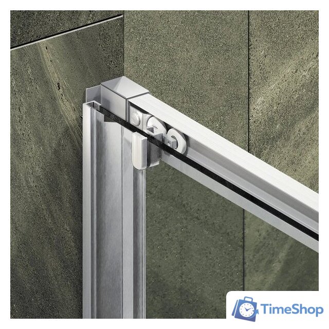 Душевая дверь MaybahGlass 195x150 MGD-1277-5 (бесцветное стекло/хром матовый) - Изображение №4 — Интернет-магазин Time-Shop