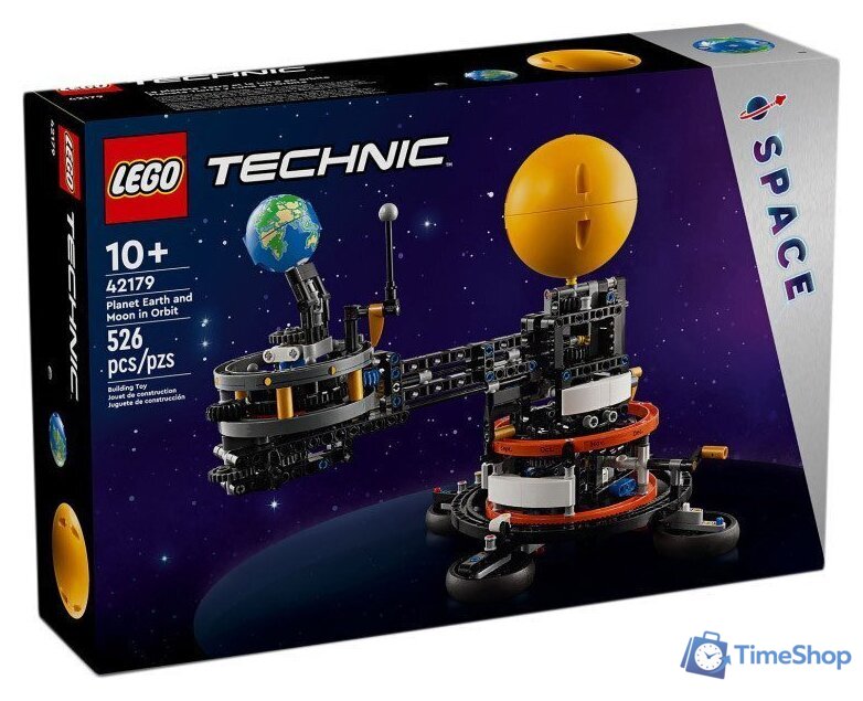 Конструктор LEGO Technic 42179 Планета Земля и Луна на орбите - Изображение №1 — Интернет-магазин Time-Shop