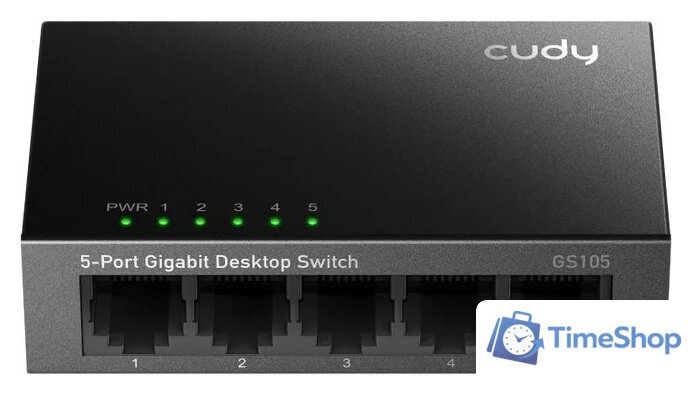 Неуправляемый коммутатор Cudy GS105 4.0 - Изображение №1 — Интернет-магазин Time-Shop