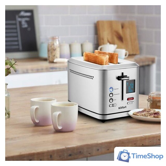 Тостер Kitfort KT-2049 - Изображение №6 — Интернет-магазин Time-Shop