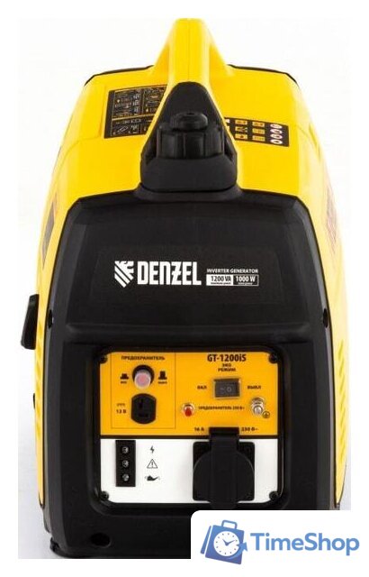 Бензиновый генератор Denzel GT-1200iS - Изображение №2 — Интернет-магазин Time-Shop