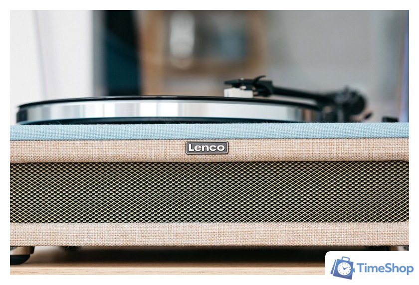 Виниловый проигрыватель Lenco LS-440 (серый/голубой) - Изображение №2 — Интернет-магазин Time-Shop