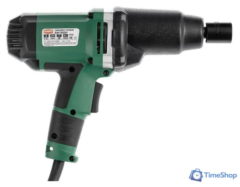 Гайковерт Hammer GWT450H - Изображение №4 — Интернет-магазин Time-Shop