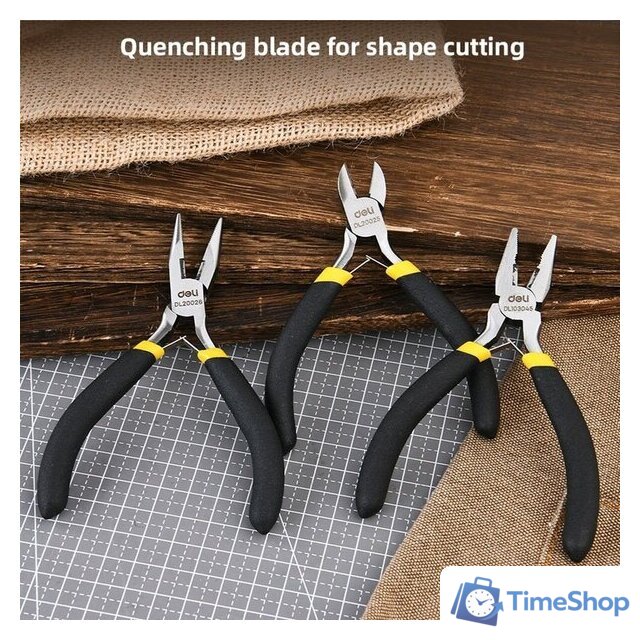 Набор пассатижей Deli DL103205-6 (6 предметов) - Изображение №5 — Интернет-магазин Time-Shop