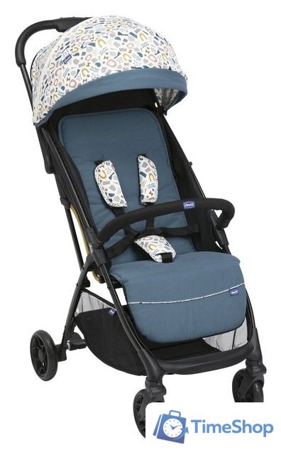 Коляска прогулочная «книга» Chicco Glee (Joyful Teal) - Изображение №1 — Интернет-магазин Time-Shop