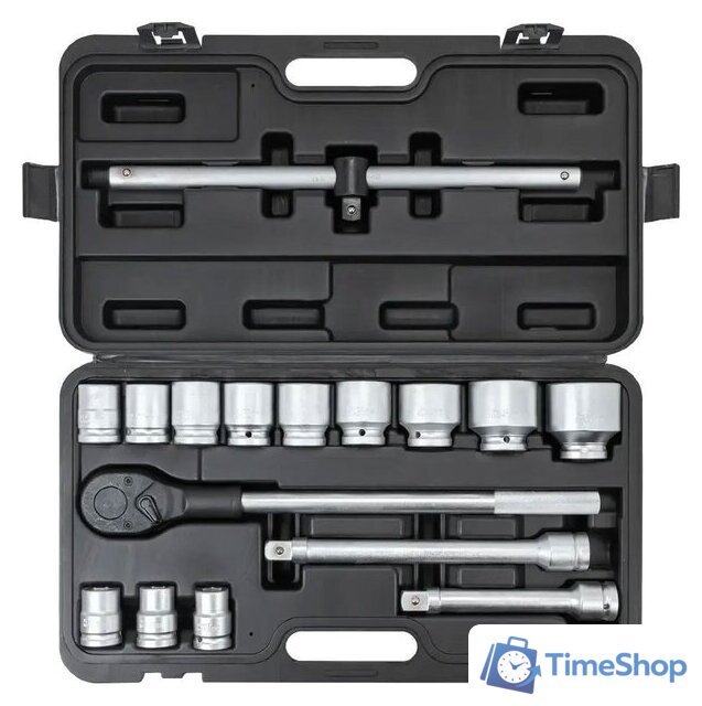 Универсальный набор инструментов ForceKraft FK-6141-9 (64494) - Изображение №3 — Интернет-магазин Time-Shop