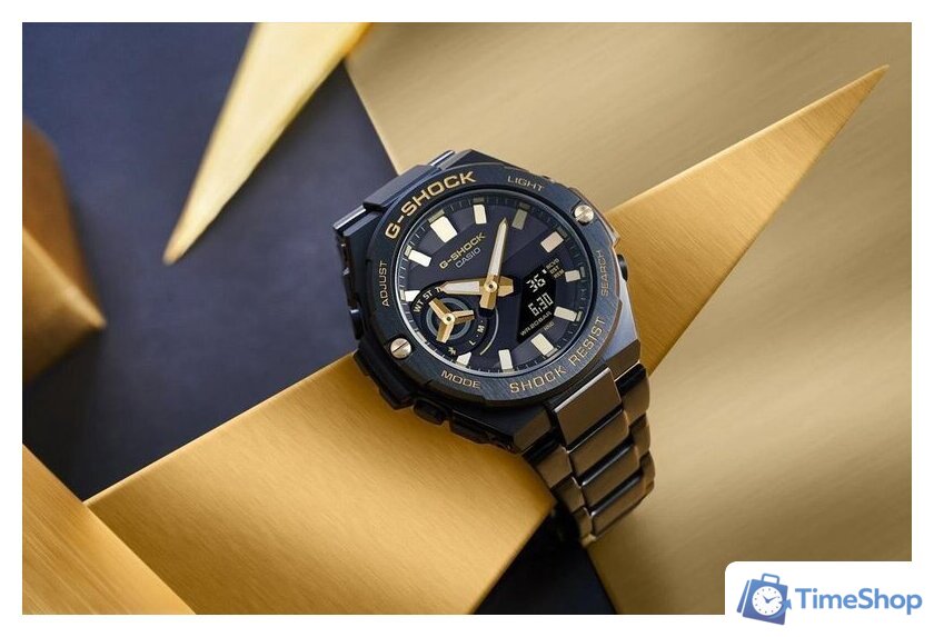 Наручные часы Casio G-Shock GST-B500BD-1A9 - Изображение №2 — Интернет-магазин Time-Shop