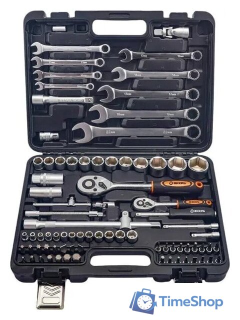 Универсальный набор инструментов Вихрь 73/6/7/14 (82 предмета) - Изображение №1 — Интернет-магазин Time-Shop