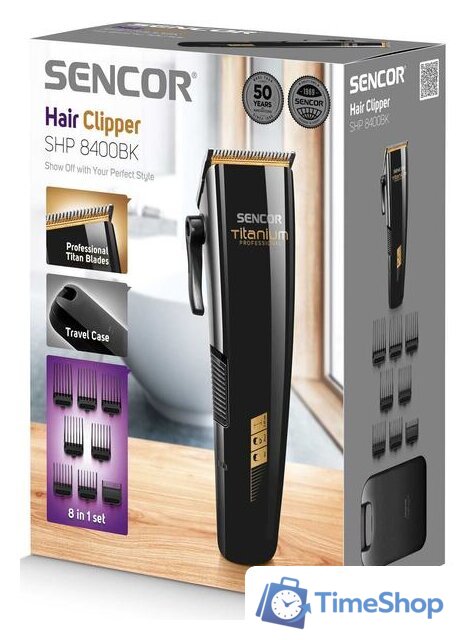 Машинка для стрижки волос Sencor SHP 8400BK - Изображение №11 — Интернет-магазин Time-Shop