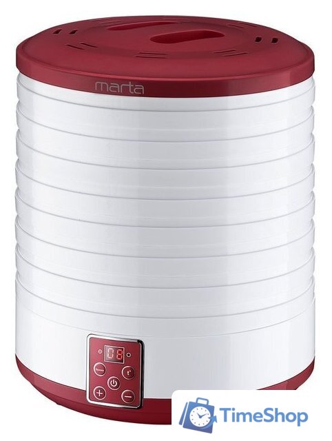 Сушилка для овощей и фруктов Marta MT-1878 (бордовый гранат) - Изображение №1 — Интернет-магазин Time-Shop