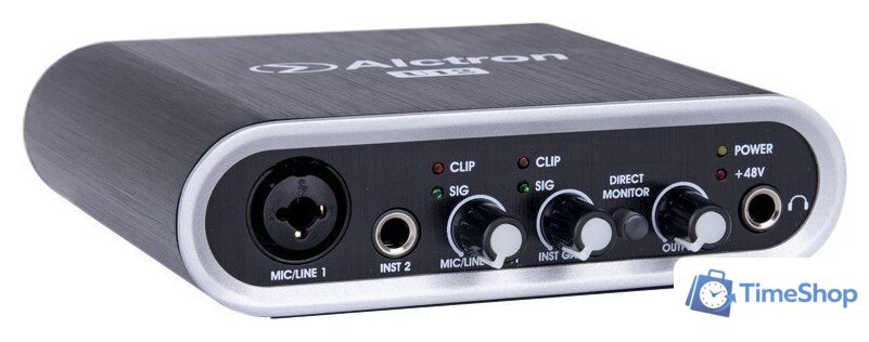 Аудиоинтерфейс Alctron U12 (черный) - Изображение №1 — Интернет-магазин Time-Shop