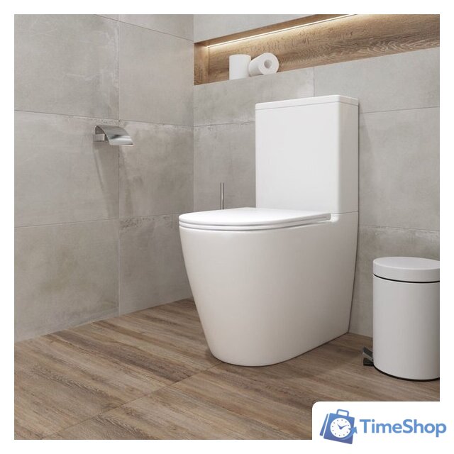 Унитаз напольный Lauter Vortex 2110022VF + гигиенический душ Glow 21LT0222BM - Изображение №17 — Интернет-магазин Time-Shop