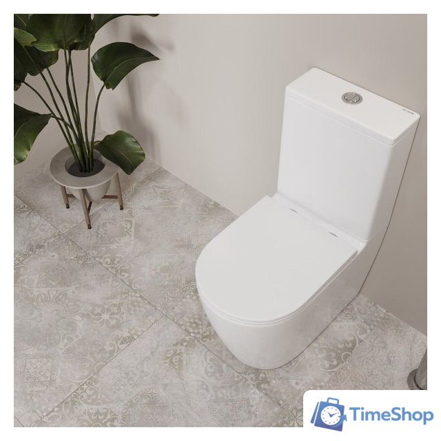 Унитаз напольный Lauter Vortex 2110022VF + гигиенический душ Glow 21LT0222BM - Изображение №12 — Интернет-магазин Time-Shop