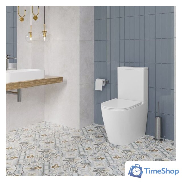 Унитаз напольный Lauter Vortex 2110022VF + гигиенический душ Glow 21LT0222BM - Изображение №13 — Интернет-магазин Time-Shop