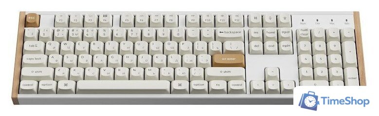 Клавиатура Keychron K10 HE Special Edition White K10H-Q1-RU (Nebula Magnetic) - Изображение №2 — Интернет-магазин Time-Shop