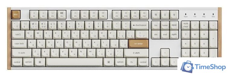 Клавиатура Keychron K10 HE Special Edition White K10H-Q1-RU (Nebula Magnetic) - Изображение №1 — Интернет-магазин Time-Shop