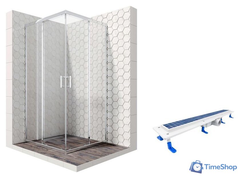 Душевой уголок Ambassador Set 14011103-ST9 - Изображение №1 — Интернет-магазин Time-Shop