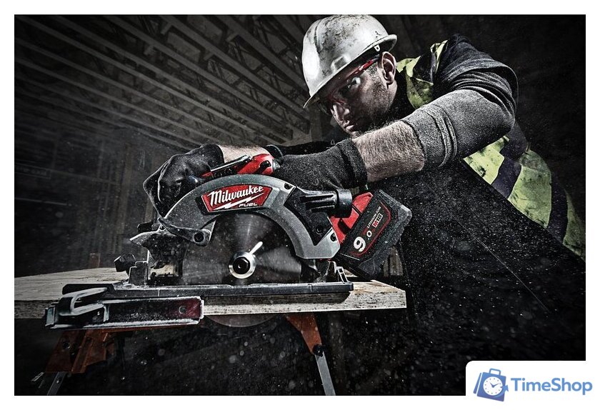 Дисковая (циркулярная) пила Milwaukee M18 CCS55-0X 4933451429 (без АКБ) - Изображение №5 — Интернет-магазин Time-Shop