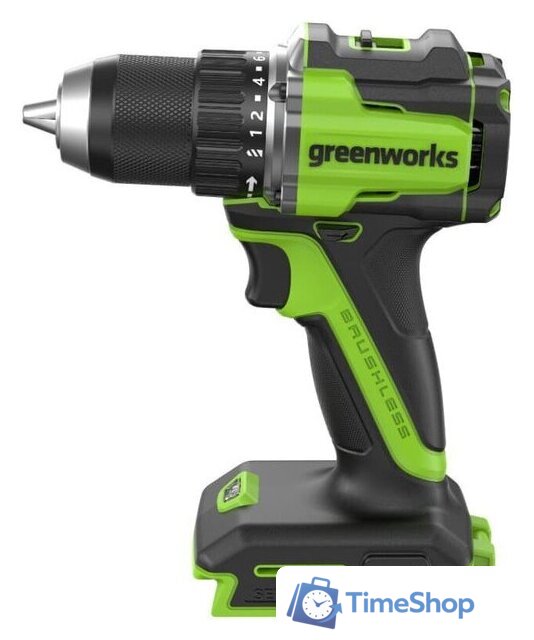 Дрель-шуруповерт Greenworks DD560 3708407CUC (с 2-мя АКБ) - Изображение №11 — Интернет-магазин Time-Shop