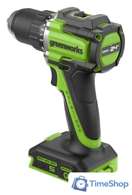 Дрель-шуруповерт Greenworks DD560 3708407CUC (с 2-мя АКБ) - Изображение №10 — Интернет-магазин Time-Shop