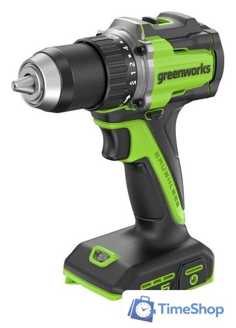 Дрель-шуруповерт Greenworks DD560 3708407CUC (с 2-мя АКБ) - Изображение №12 — Интернет-магазин Time-Shop