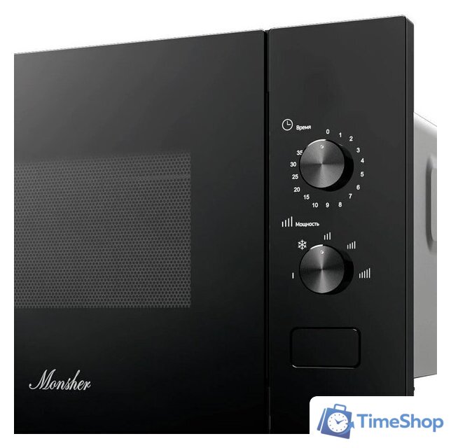 Микроволновая печь Monsher MMH 1015 Noir - Изображение №5 — Интернет-магазин Time-Shop