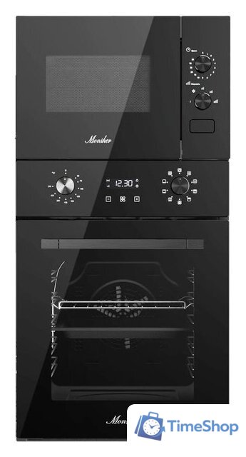 Микроволновая печь Monsher MMH 1015 Noir - Изображение №6 — Интернет-магазин Time-Shop