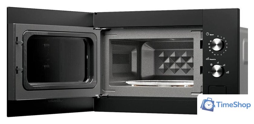 Микроволновая печь Monsher MMH 1015 Noir - Изображение №4 — Интернет-магазин Time-Shop