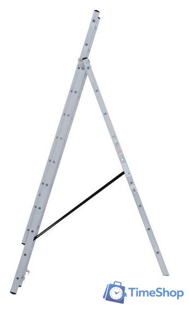 Лестница-стремянка Новая высота NV 123 алюминиевая трёхсекционная 3x10 ступеней - Изображение №11 — Интернет-магазин Time-Shop