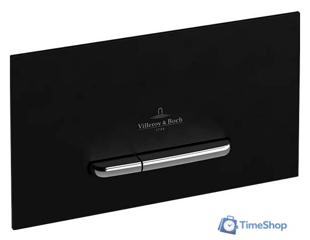 Панель смыва Villeroy & Boch ViConnect 922169AN (черный матовый) - Изображение №1 — Интернет-магазин Time-Shop