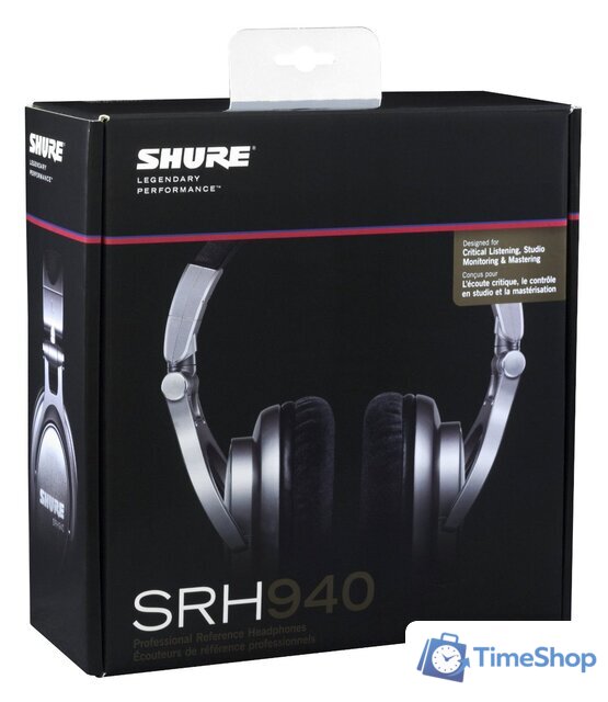 Наушники Shure SRH940 - Изображение №4 — Интернет-магазин Time-Shop