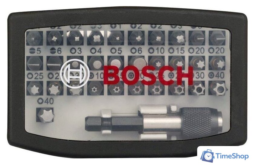 Набор бит Bosch 2607017319 (32 предмета) - Изображение №6 — Интернет-магазин Time-Shop