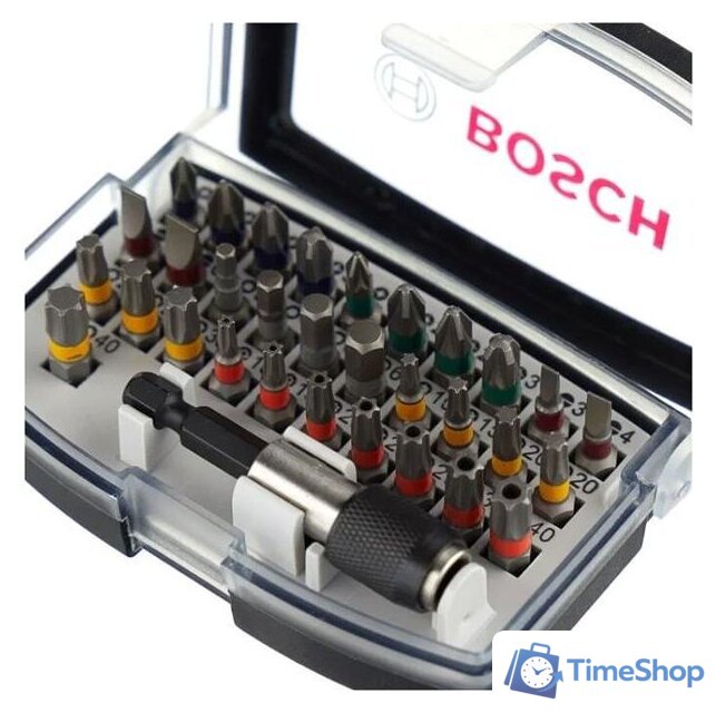 Набор бит Bosch 2607017319 (32 предмета) - Изображение №3 — Интернет-магазин Time-Shop