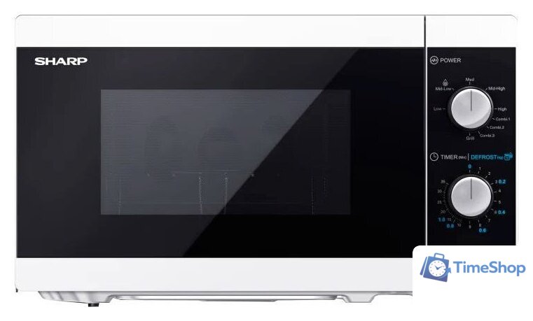 Микроволновая печь Sharp YC-MG01E-W - Изображение №1 — Интернет-магазин Time-Shop
