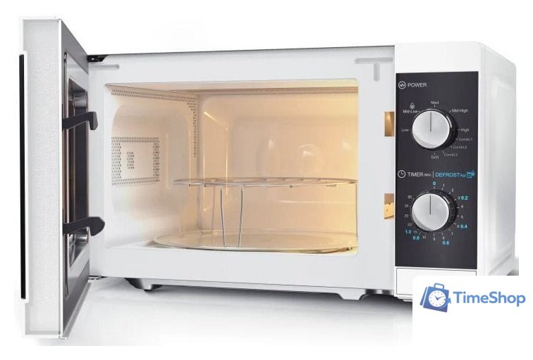 Микроволновая печь Sharp YC-MG01E-W - Изображение №5 — Интернет-магазин Time-Shop